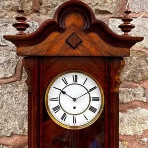 Bronze Ormolu Cubed Shaped Mantel Clock, 8 Day Striking Clock, view 9