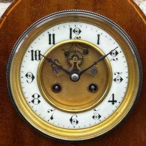 Incredible Large Antique French 8-Day Carriage Clock C1870, With Etched Decoration, view 2