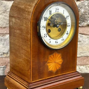 Fine Antique Masked Dial Carriage Clock, French 8-Day Carriage Clock C1900