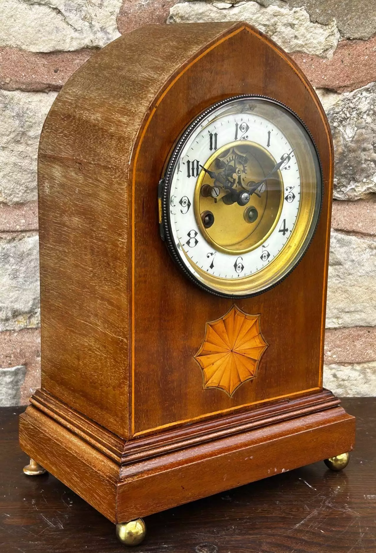 Fine Antique Masked Dial Carriage Clock, French 8-Day Carriage Clock C1900