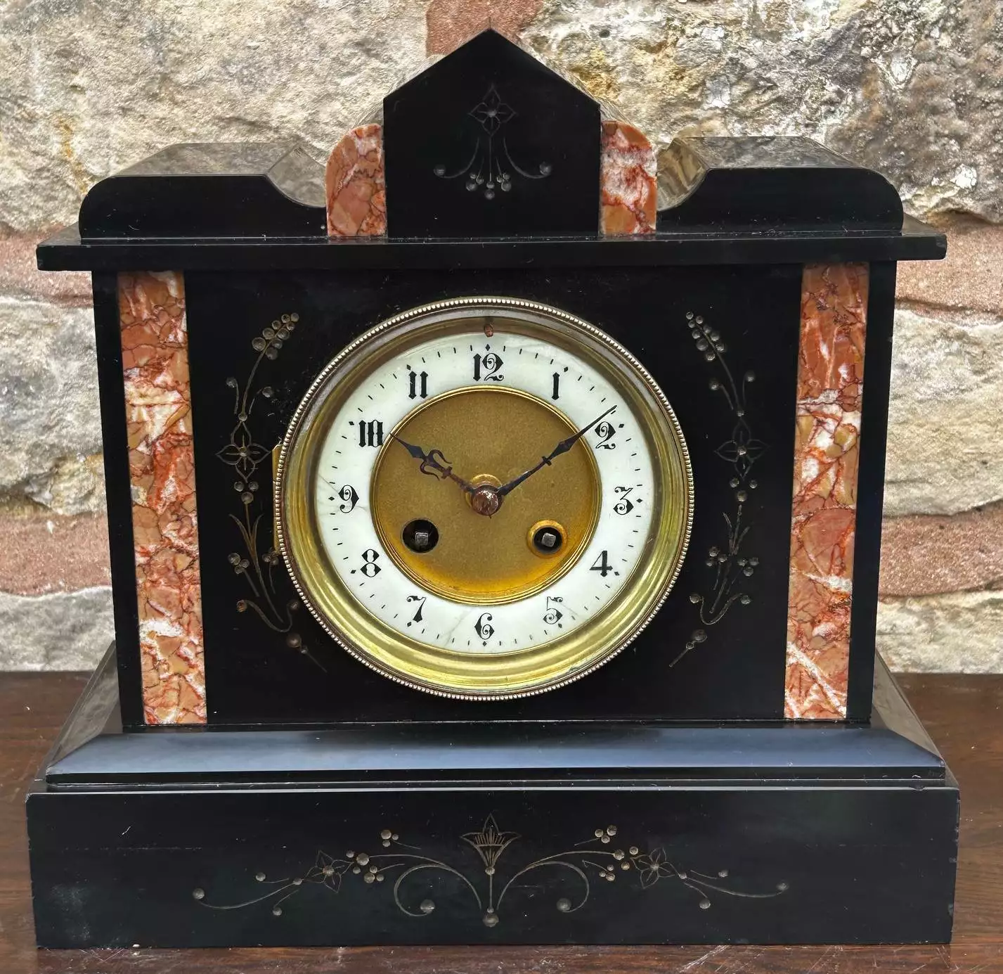 Fine Antique Masked Dial Carriage Clock, French 8-Day Carriage Clock C1900, view 2