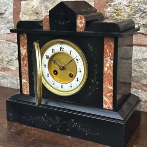Impressive Large Architectural Antique French 8-Day Repeater Carriage Clock C1870, With masked dial
