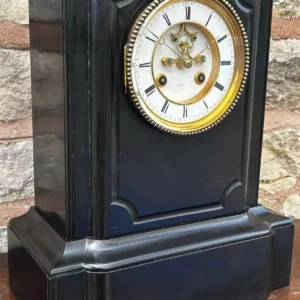 Impressive Large Architectural Antique French 8-Day Repeater Carriage Clock C1870, With masked dial, view 2