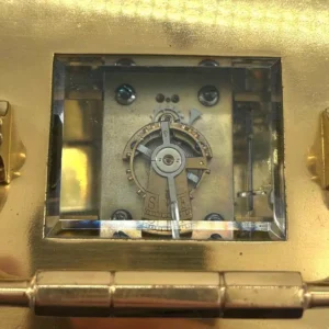 Wonderful Antique Victorian Gong Striking Carriage Clock - French 8-Day Carriage Clock C1900, view 2