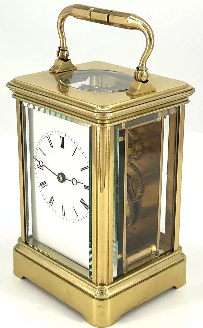 Fine Ducourt Victorian Carriage Clock - French 8-Day Carriage Clock C1890, view 11