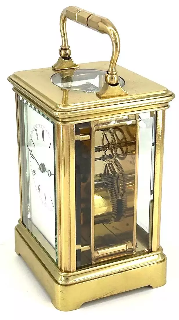 Fine Ducourt Victorian Carriage Clock - French 8-Day Carriage Clock C1890, view 9