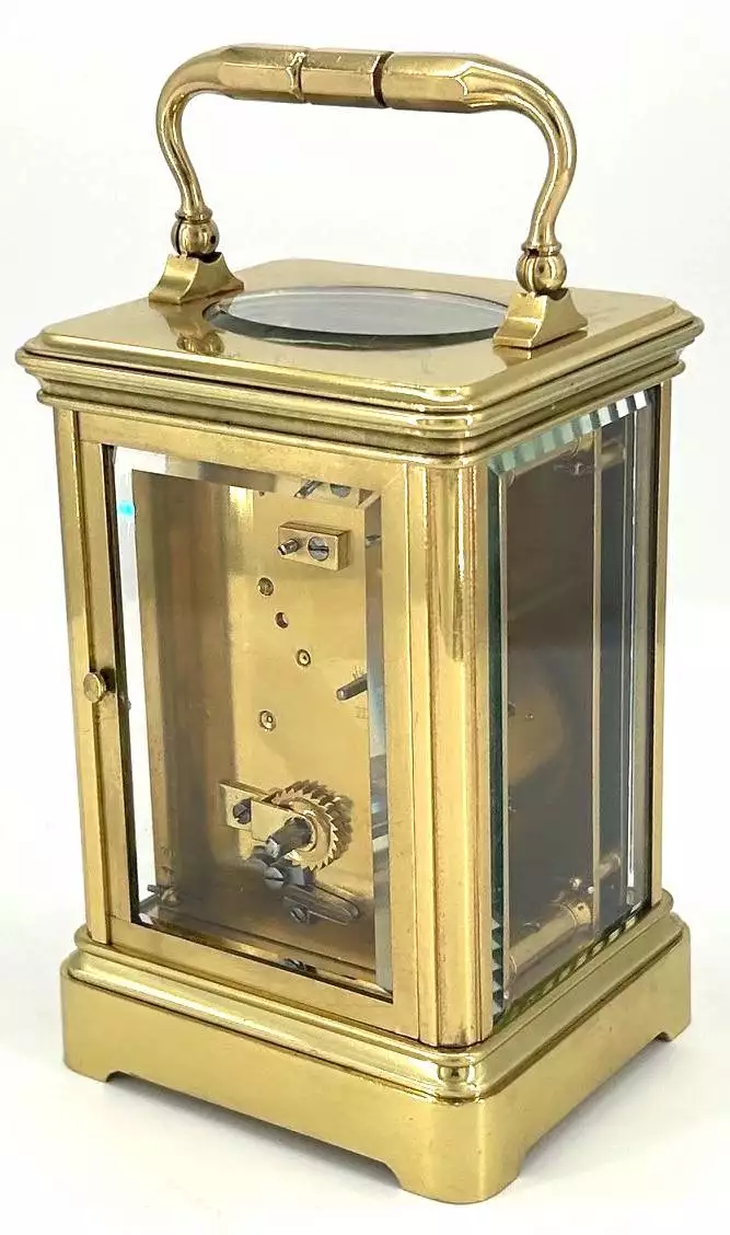 Fine Ducourt Victorian Carriage Clock - French 8-Day Carriage Clock C1890, view 5