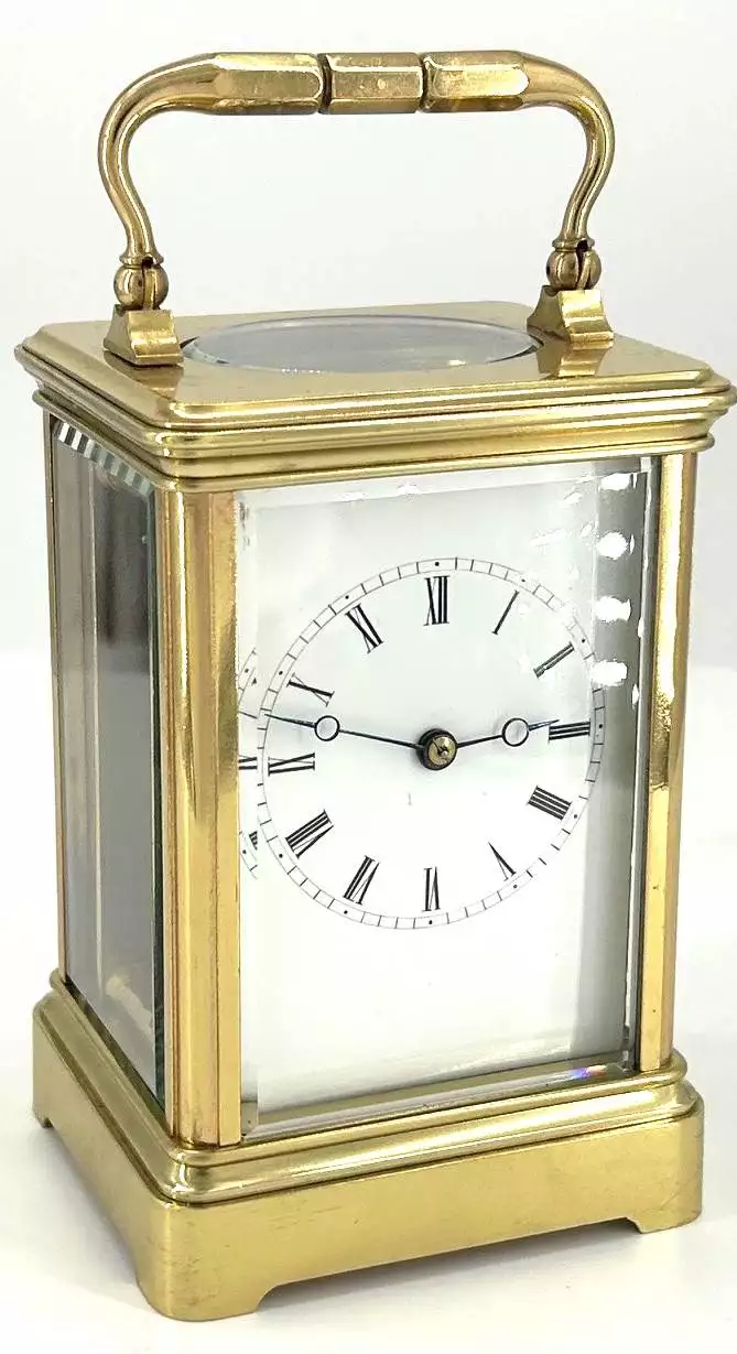 Fine Ducourt Victorian Carriage Clock - French 8-Day Carriage Clock C1890, view 3