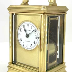 Stunning Antique Architectural Masked Dial Carriage Clock - French 8-Day Repeater Carriage Clock C1900, view 2