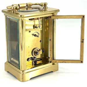 Fabulous Victorian Antique Carriage Clock, gong Striking French 8-Day Carriage Clock C1880, view 2