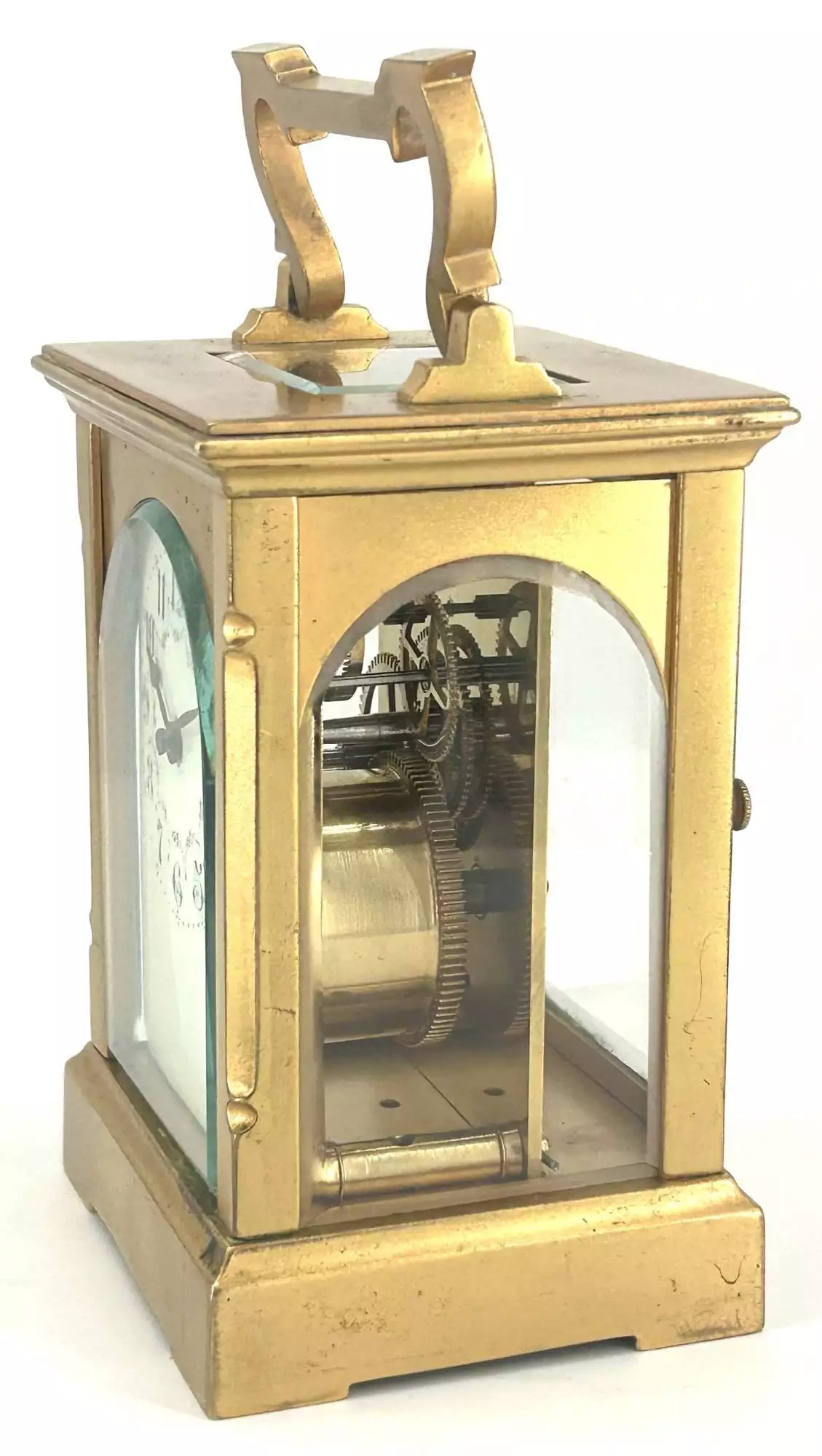 Fabulous Victorian Antique Carriage Clock, gong Striking French 8-Day Carriage Clock C1880, view 7