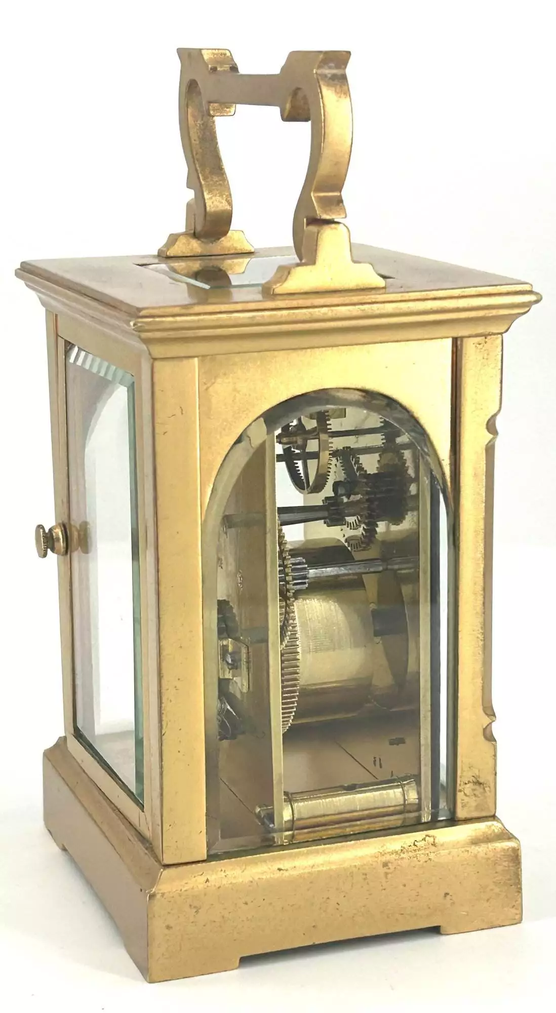 Fabulous Victorian Antique Carriage Clock, gong Striking French 8-Day Carriage Clock C1880, view 3