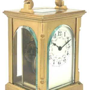Wonderful Antique Carriage Clock, French 8-Day Carriage Clock C1900