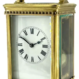 Wonderful Antique Carriage Clock, French 8-Day Carriage Clock C1900, view 2