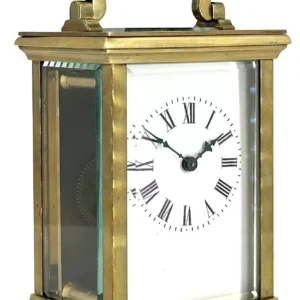 Awesome Victorian Repeater Carriage Clock, French 8-Day Repeater Carriage Clock C1885, view 2