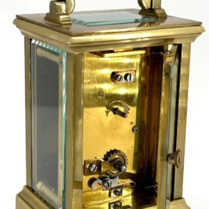 Stunning Antique Repeater Carriage Clock, French 8-Day Carriage Clock C1890