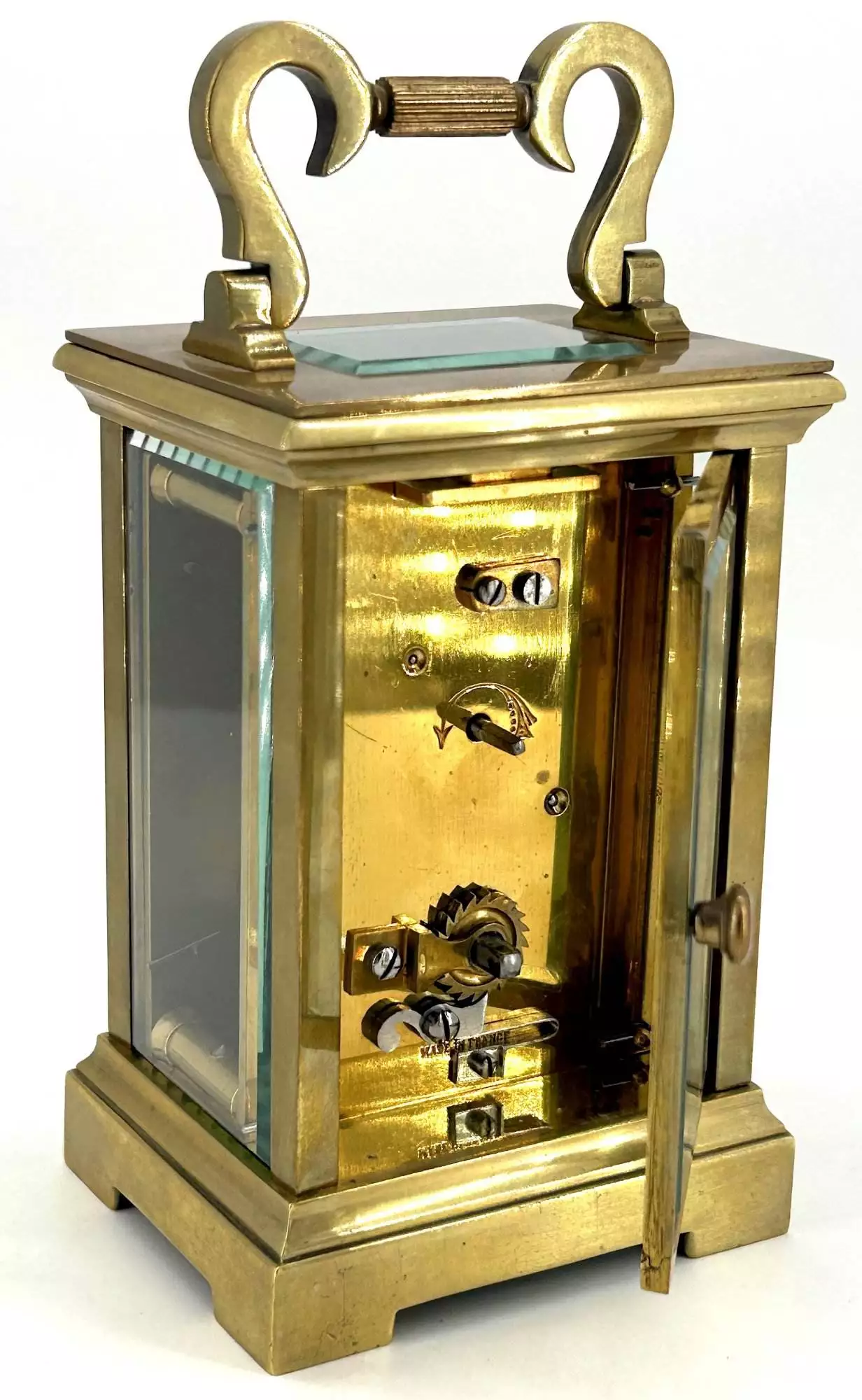Stunning Antique Repeater Carriage Clock, French 8-Day Carriage Clock C1890