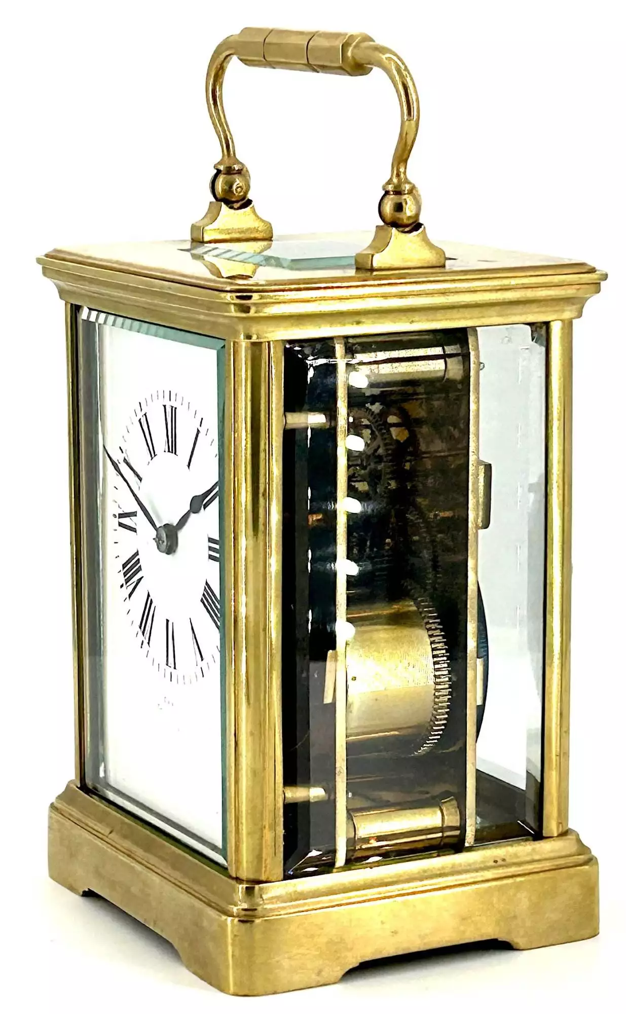 Stunning Antique Repeater Carriage Clock, French 8-Day Carriage Clock C1890, view 8