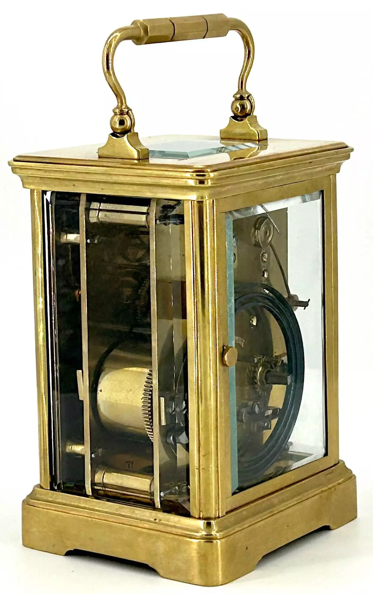Stunning Antique Repeater Carriage Clock, French 8-Day Carriage Clock C1890, view 5
