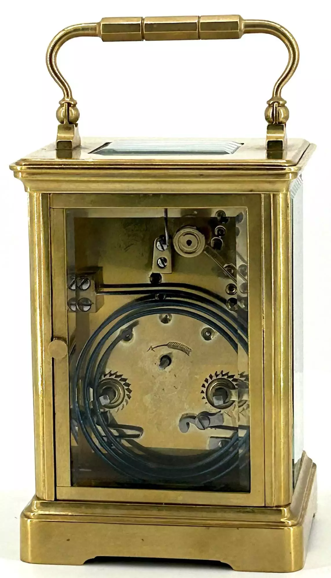 Stunning Antique Repeater Carriage Clock, French 8-Day Carriage Clock C1890, view 3