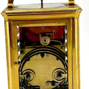 Beautiful Ornate Victorian Carriage Clock, French 8-Day Carriage Clock C1890, view 2