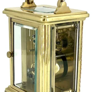 Wonderful Antique Art Nouveau Tulip Shape Mantel Clock C1900