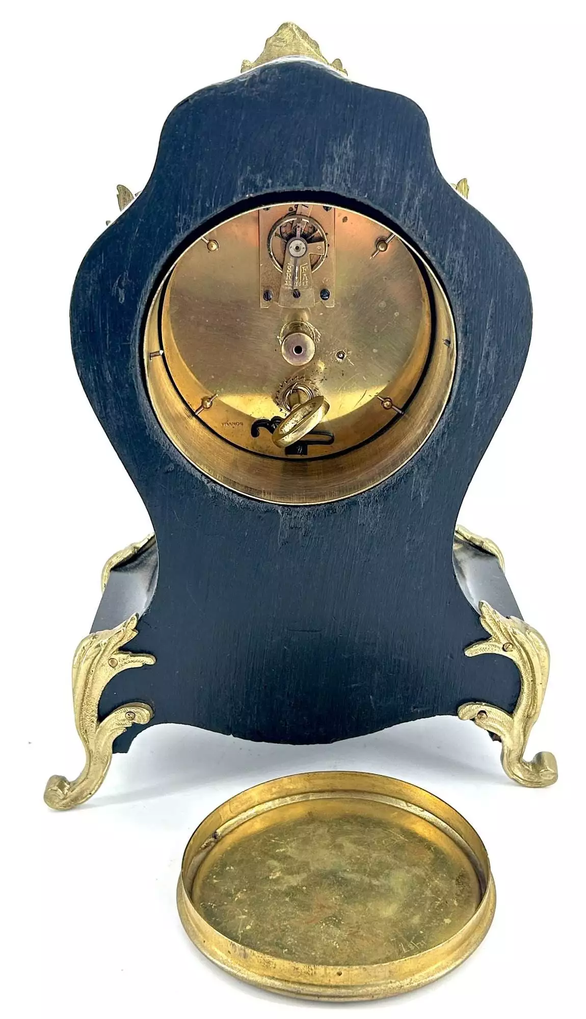 Lovely Antique Miniature French Bracket Clock C1900, view 4