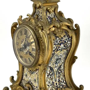 Lovely Antique Miniature French Bracket Clock C1900, view 2