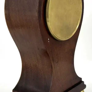 Antique Mahogany Inlaid mantel Clock C1900