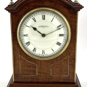 Impressive Antique Edwardian inlaid Art Nouveau Mantel Clock C1905