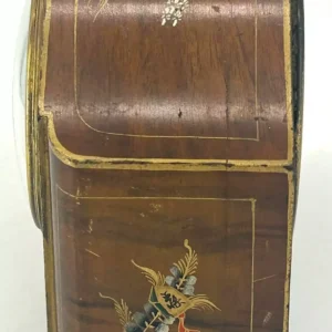 Fantastic Mahogany Case Caddy Top Elliot Mantel Clock, view 2