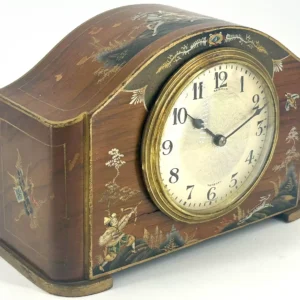 Stunning Green Onyx Case Elliot Mantel Clock