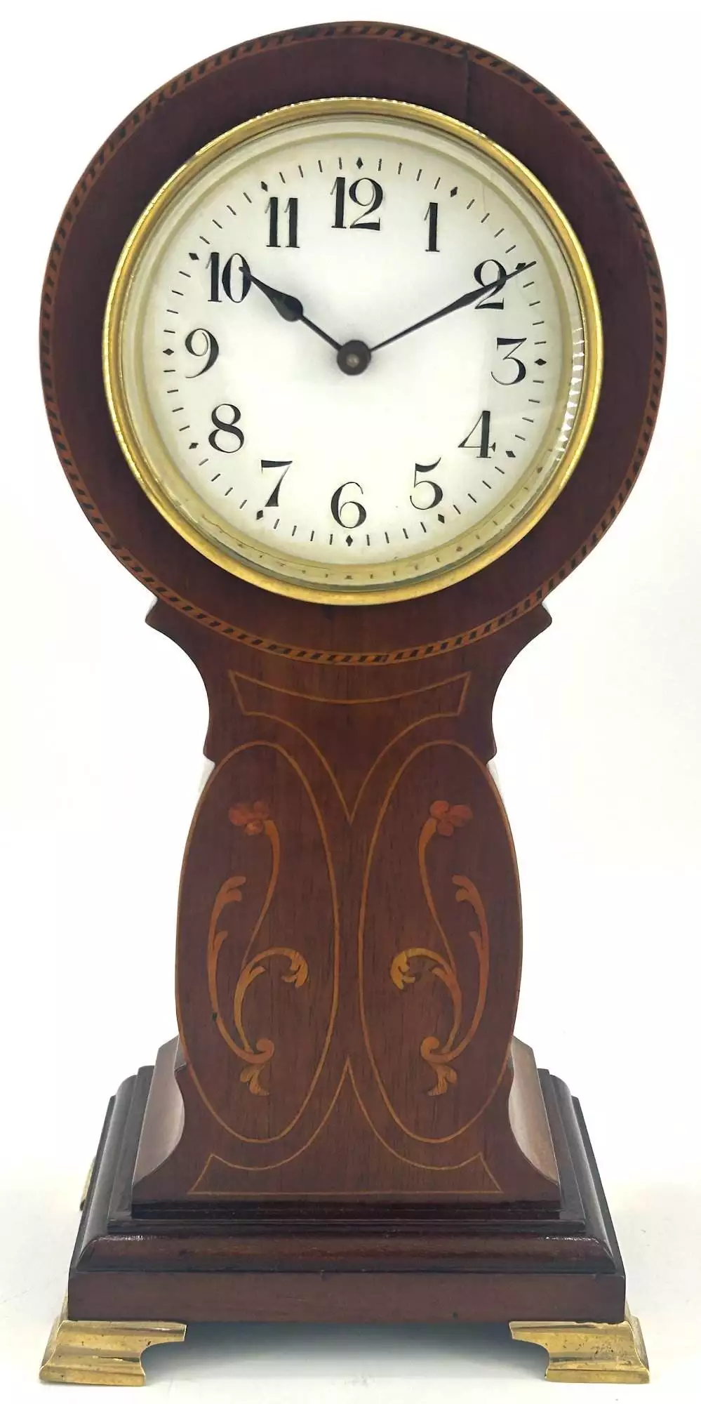 Stunning Green Onyx Case Elliot Mantel Clock, view 2