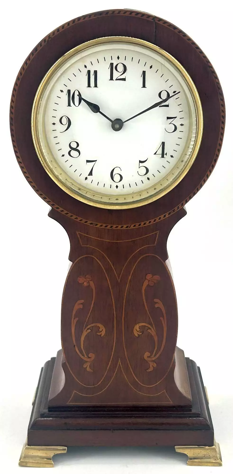 Stunning Green Onyx Case Elliot Mantel Clock, view 5