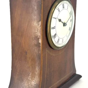 Impressive Kieninger Mahogany Musical Striking Mantle Clock, view 2