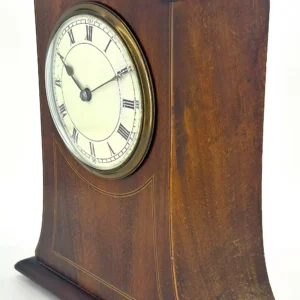 Beautiful Edwardian Art Nouveau Tulip shape Mantle Clock, ca1905