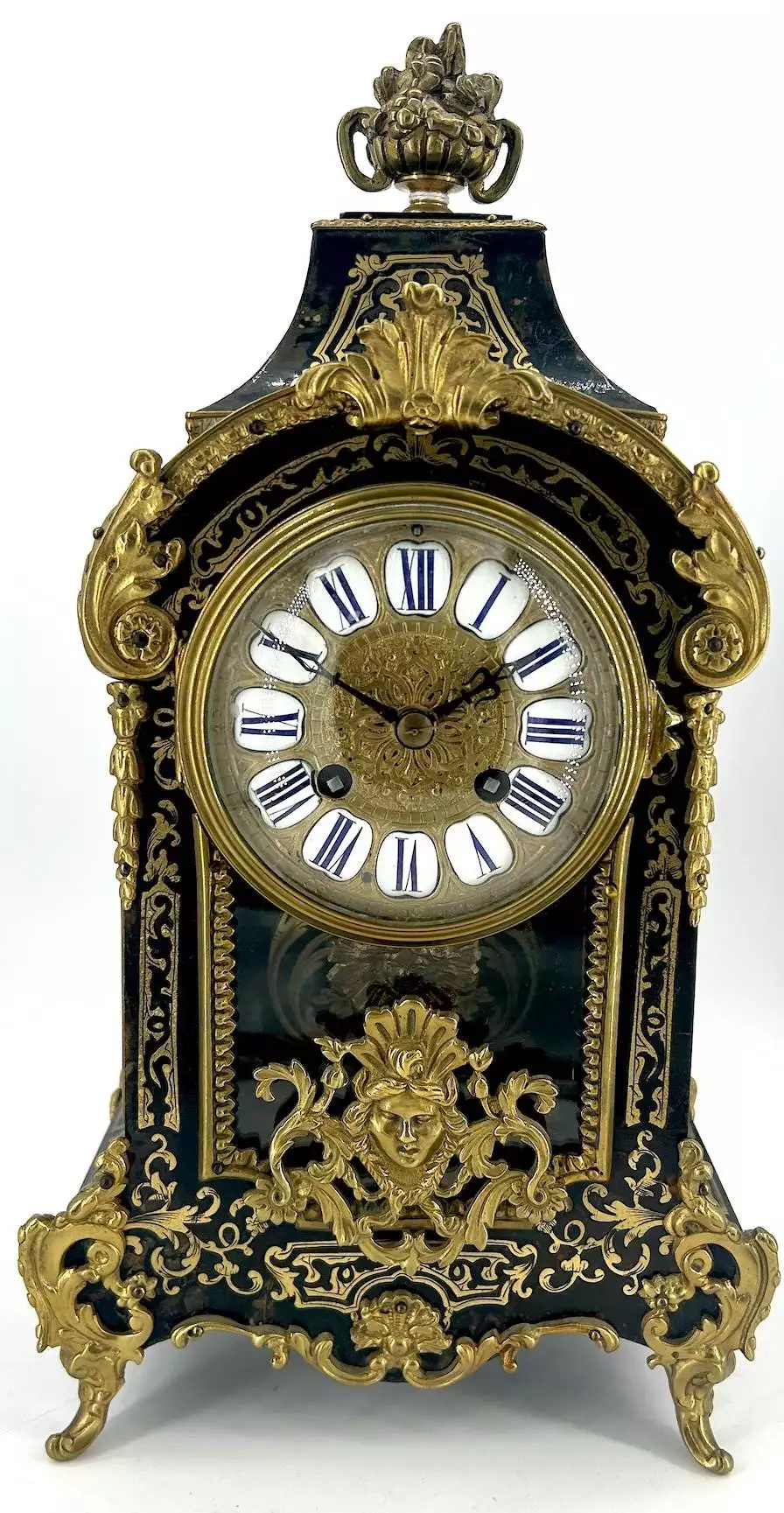 Incredible Victorian miniature Bracket Clock, ca1890, view 4