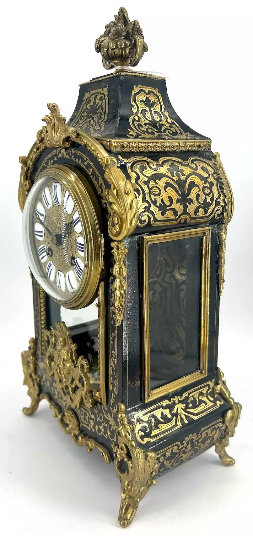 Incredible Victorian miniature Bracket Clock, ca1890, view 11