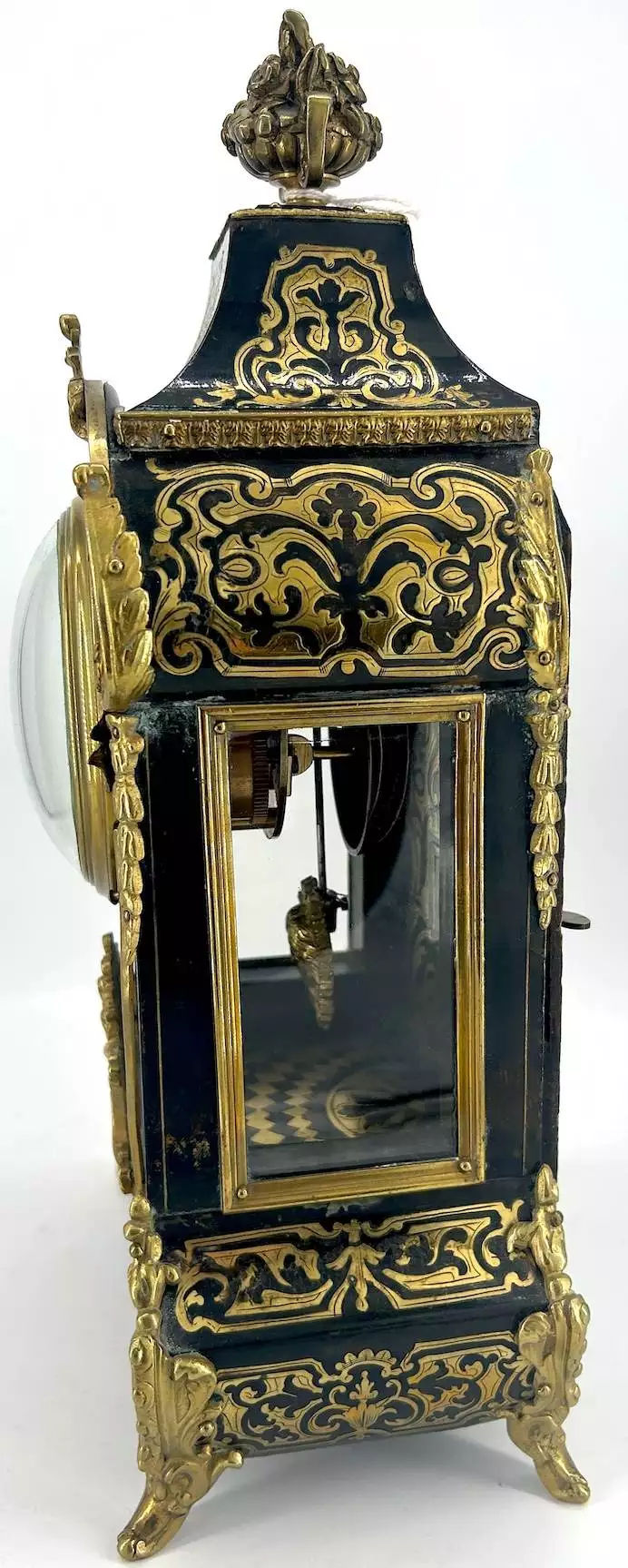 Incredible Victorian miniature Bracket Clock, ca1890, view 7