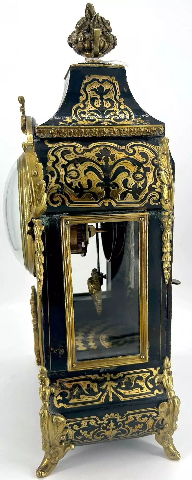 Incredible Victorian miniature Bracket Clock, ca1890, view 9