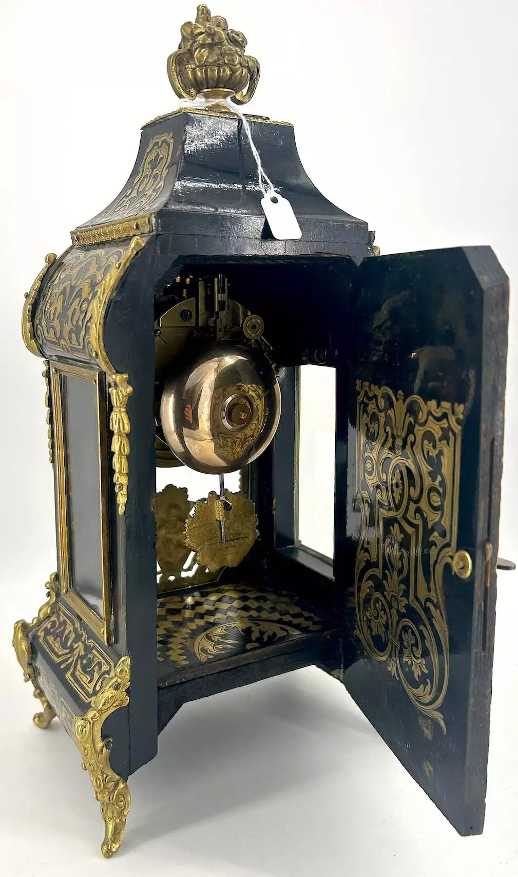 Incredible Victorian miniature Bracket Clock, ca1890, view 8