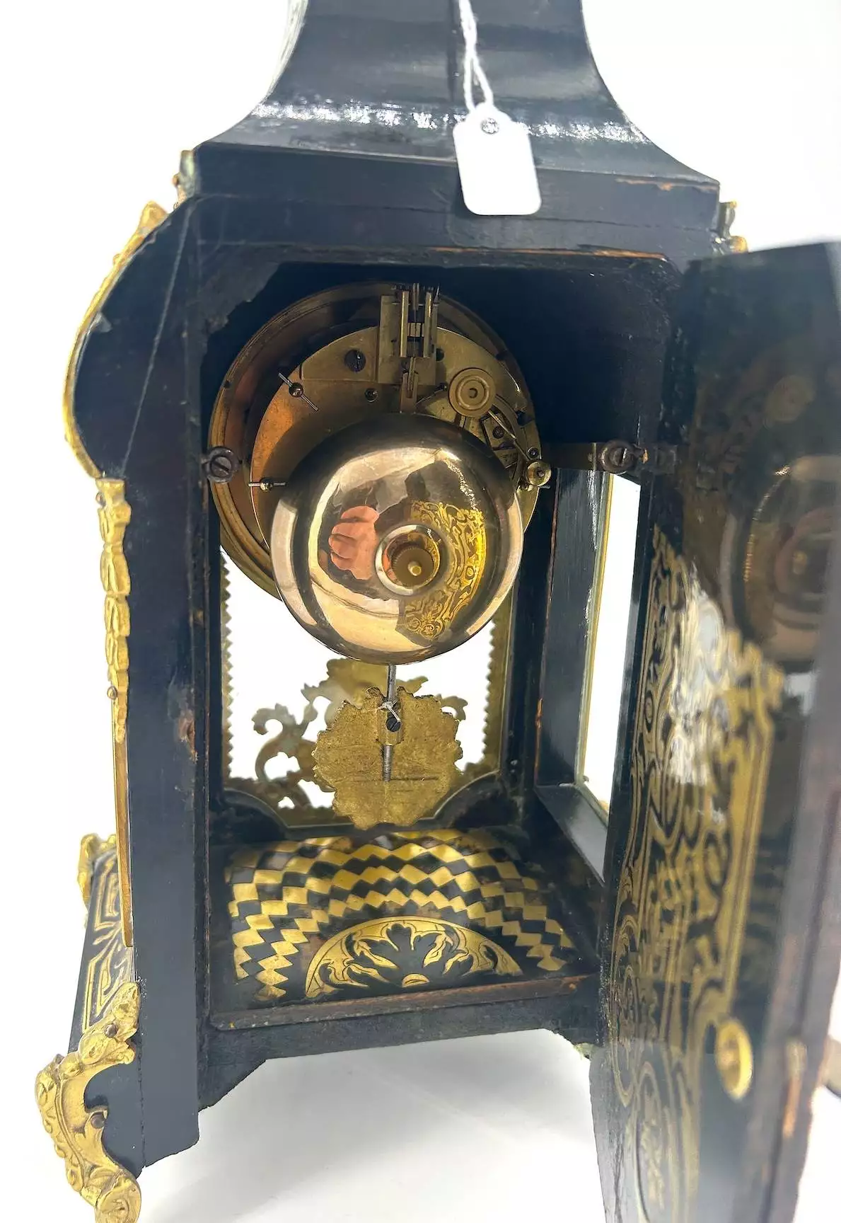 Incredible Victorian miniature Bracket Clock, ca1890, view 2