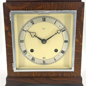 Lovely Miniature Longcase Mantel Clock, ca1900, view 2
