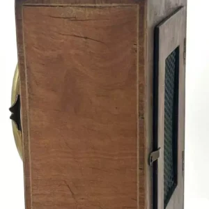 Fabulous Georgian Single Fusee brass inlay Mantle Clock - ca1850