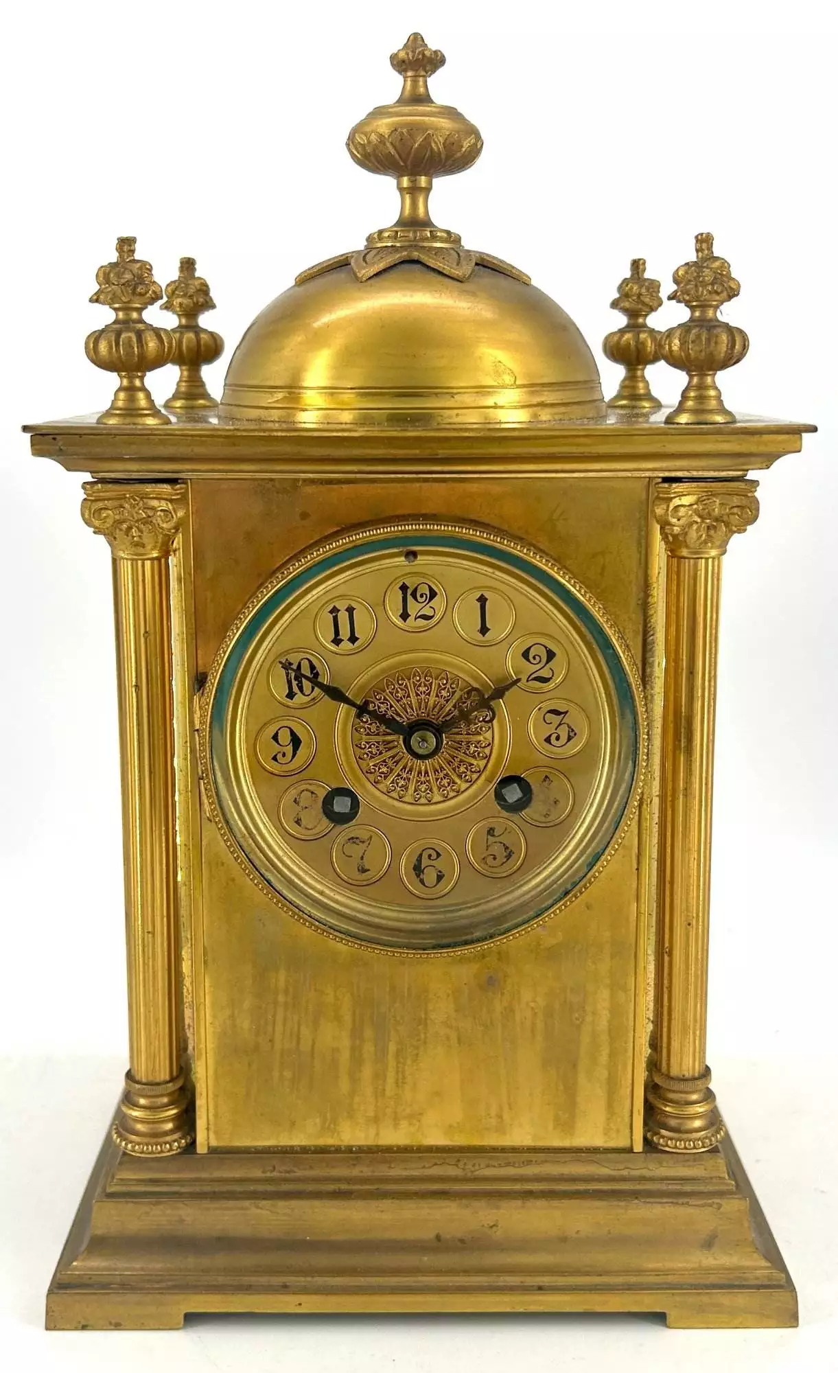 Fabulous Victorian Antique Carriage Clock, French 8-Day Carriage Clock C1880, view 11