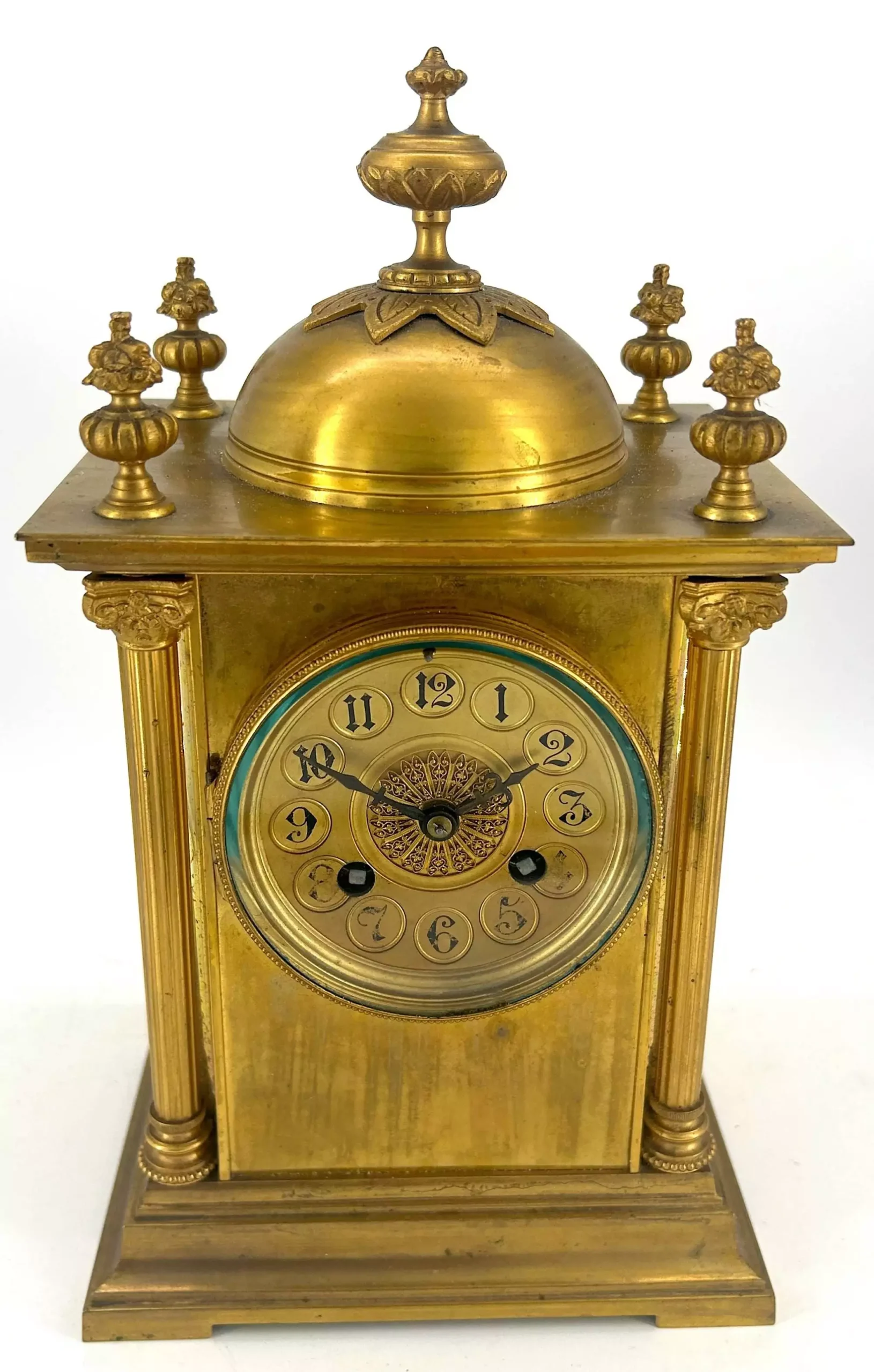 Fabulous Victorian Antique Carriage Clock, French 8-Day Carriage Clock C1880, view 10