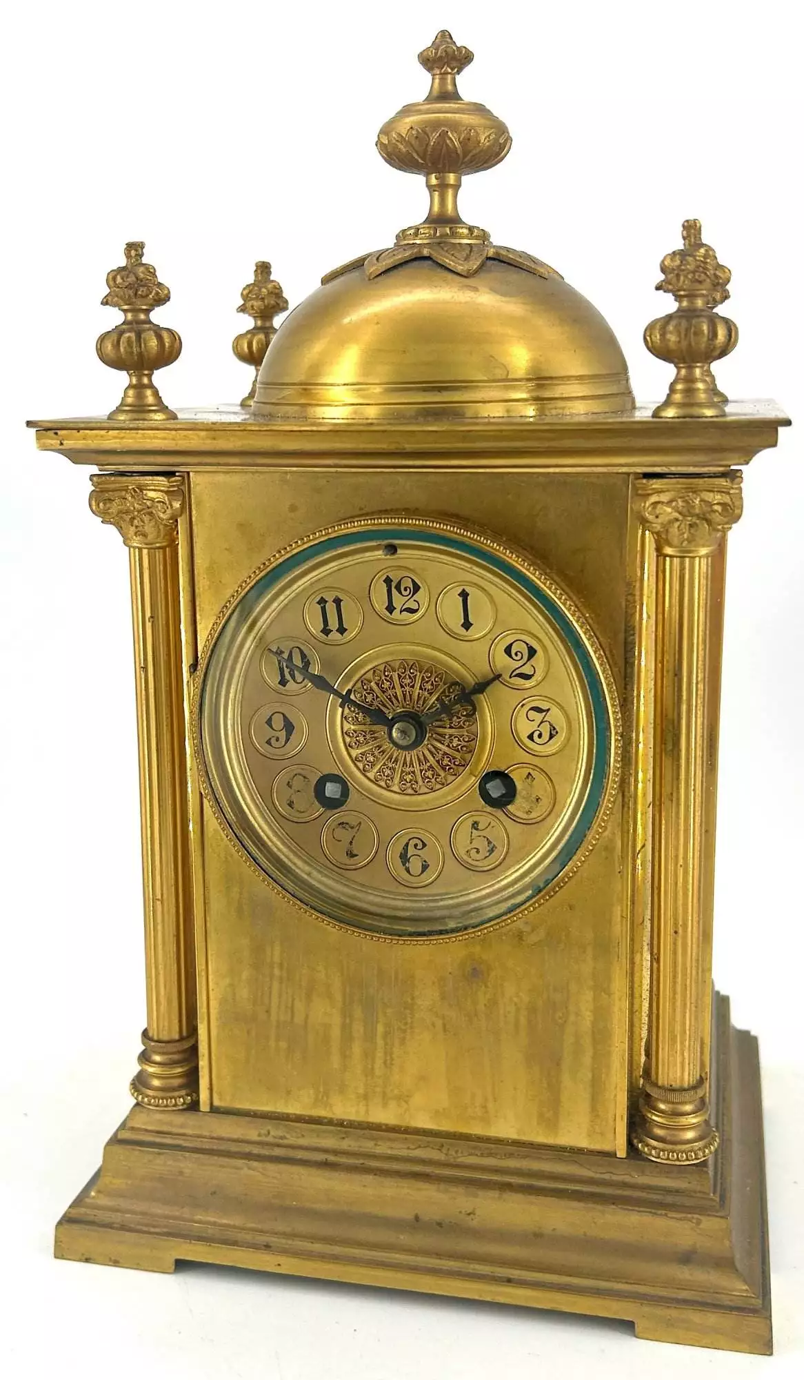 Fabulous Victorian Antique Carriage Clock, French 8-Day Carriage Clock C1880, view 9
