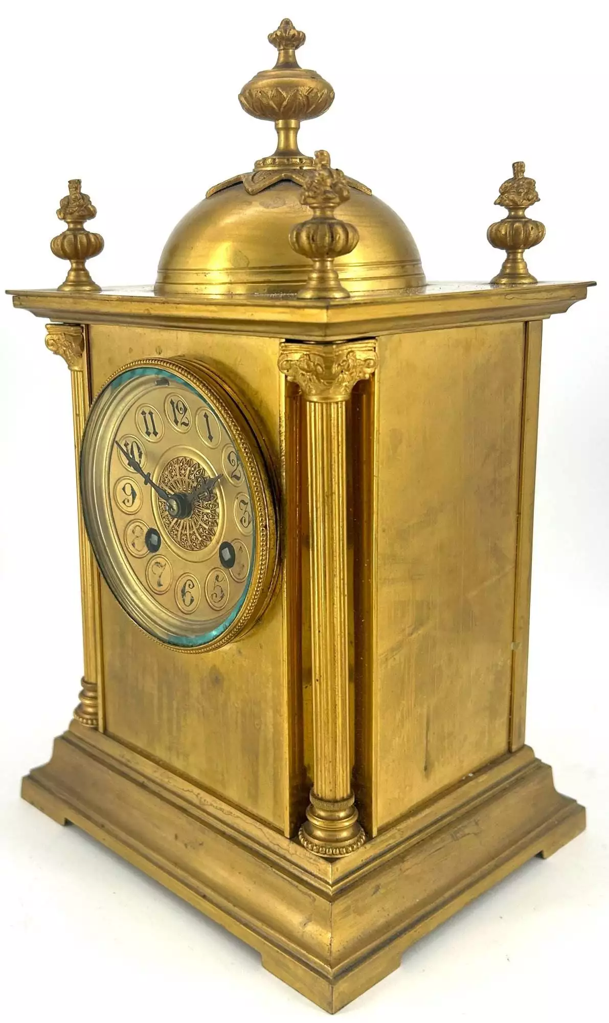 Fabulous Victorian Antique Carriage Clock, French 8-Day Carriage Clock C1880, view 7