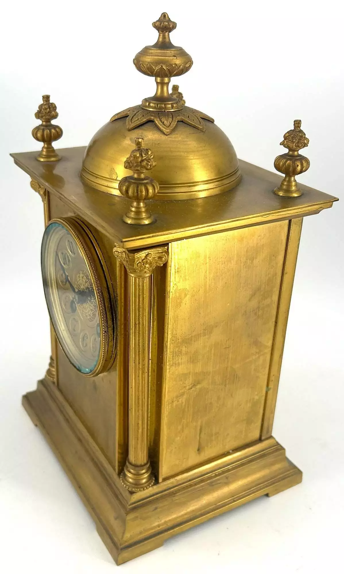Fabulous Victorian Antique Carriage Clock, French 8-Day Carriage Clock C1880, view 6