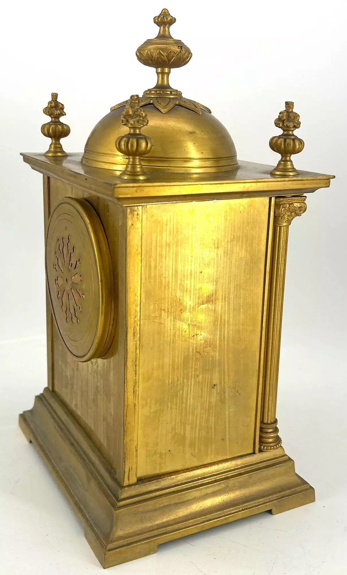Fabulous Victorian Antique Carriage Clock, French 8-Day Carriage Clock C1880, view 3